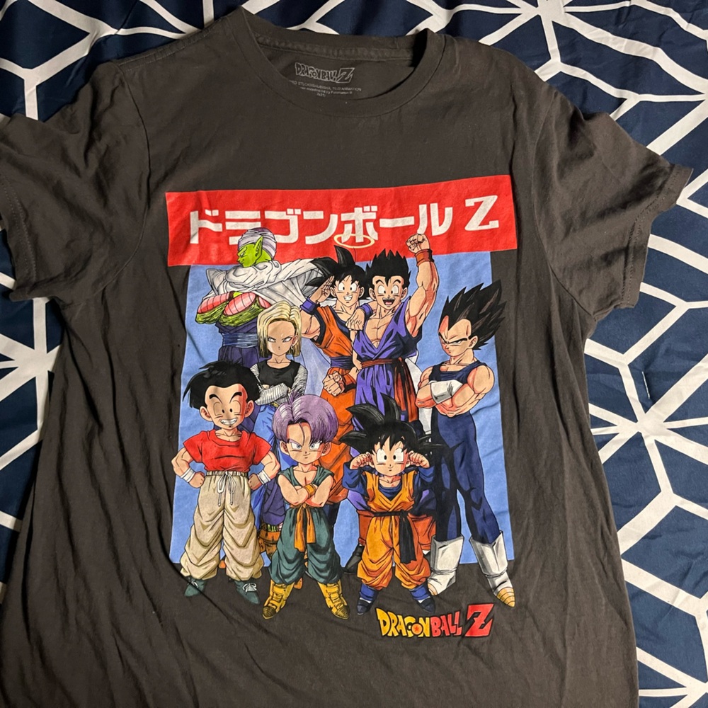 Dragon Ball-Z and NAURTO Graphic tee